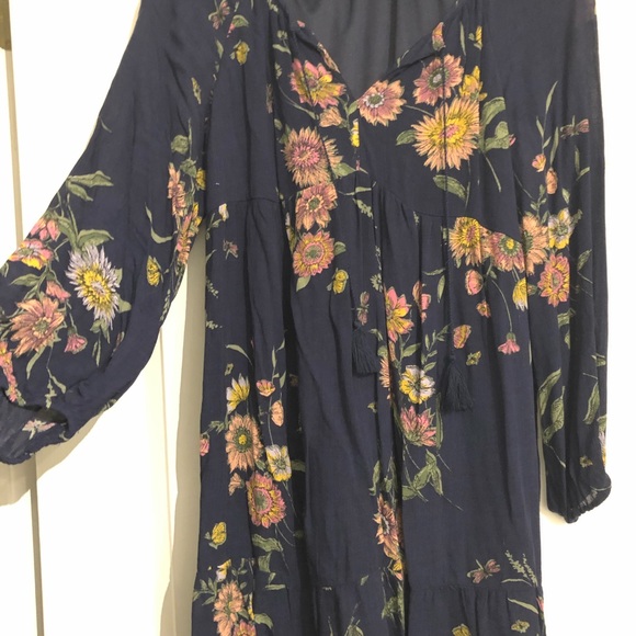 Old Navy - Boho Floral Dress - Picture 2 of 2